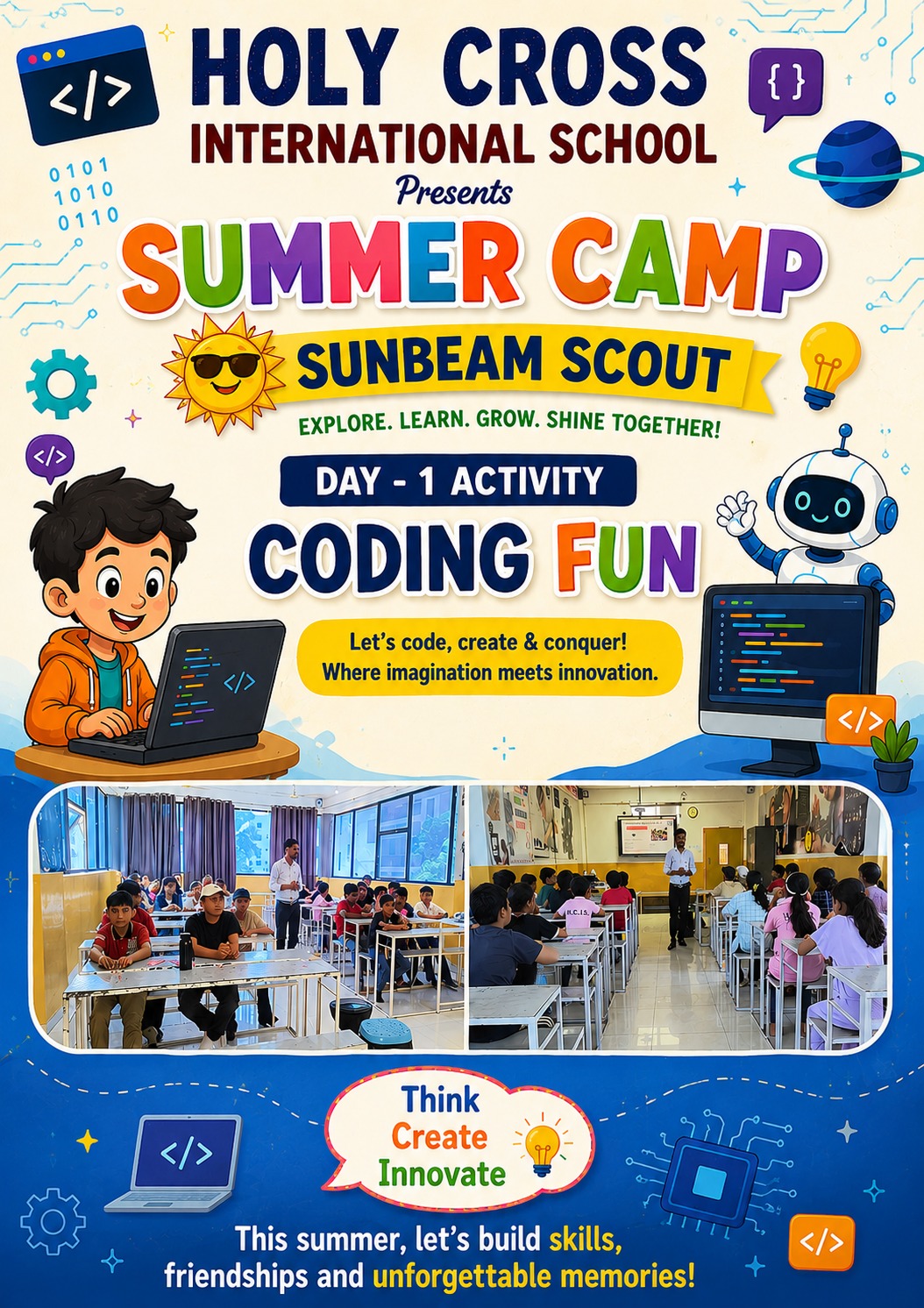 DAY-1 SUMMER CAMP (CODING FUN)